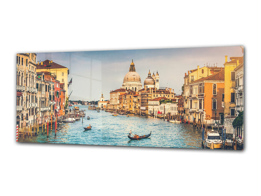 Glass Print Wall Art – Image on Glass 125 x 50 cm (? 50” x 20”) ; City 17