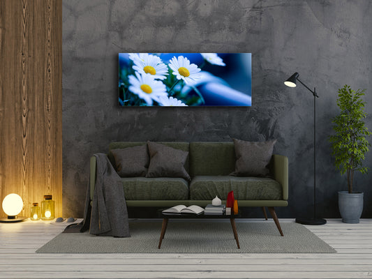 Glass Print Wall Art – Image on Glass 125 x 50 cm (? 50” x 20”) ; Flower 21
