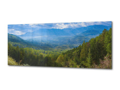 Glass Print Wall Art – Available in 5 different sizes – Nature Series 01A: Hills and valeys