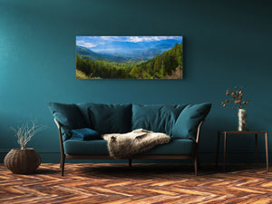Glass Print Wall Art – Available in 5 different sizes – Nature Series 01A: Hills and valeys