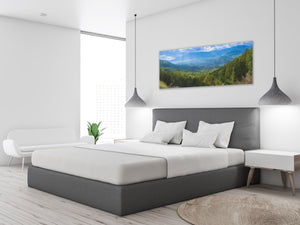 Glass Print Wall Art – Available in 5 different sizes – Nature Series 01A: Hills and valeys