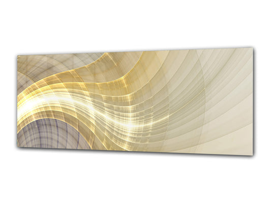Glass Print Wall Art – Image on Glass 125 x 50 cm (? 50” x 20”) ; Abstract Art. 15