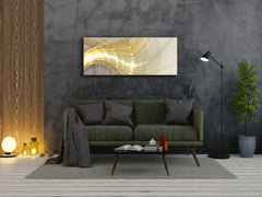 Glass Print Wall Art – Image on Glass 125 x 50 cm (? 50” x 20”) ; Abstract Art. 15