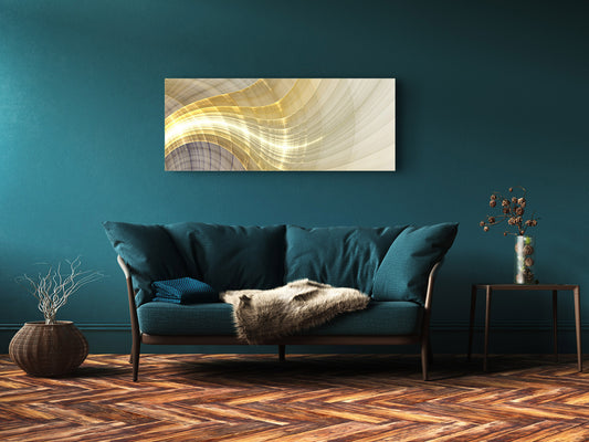 Glass Print Wall Art – Image on Glass 125 x 50 cm (? 50” x 20”) ; Abstract Art. 15