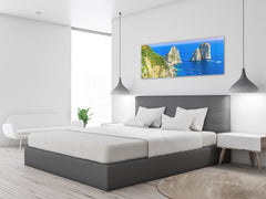 Glass Print Wall Art – Image on Glass 125 x 50 cm (? 50” x 20”) ; Seacoast 4
