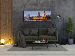 Glass Print Wall Art – Image on Glass 125 x 50 cm (? 50” x 20”) ; City 31