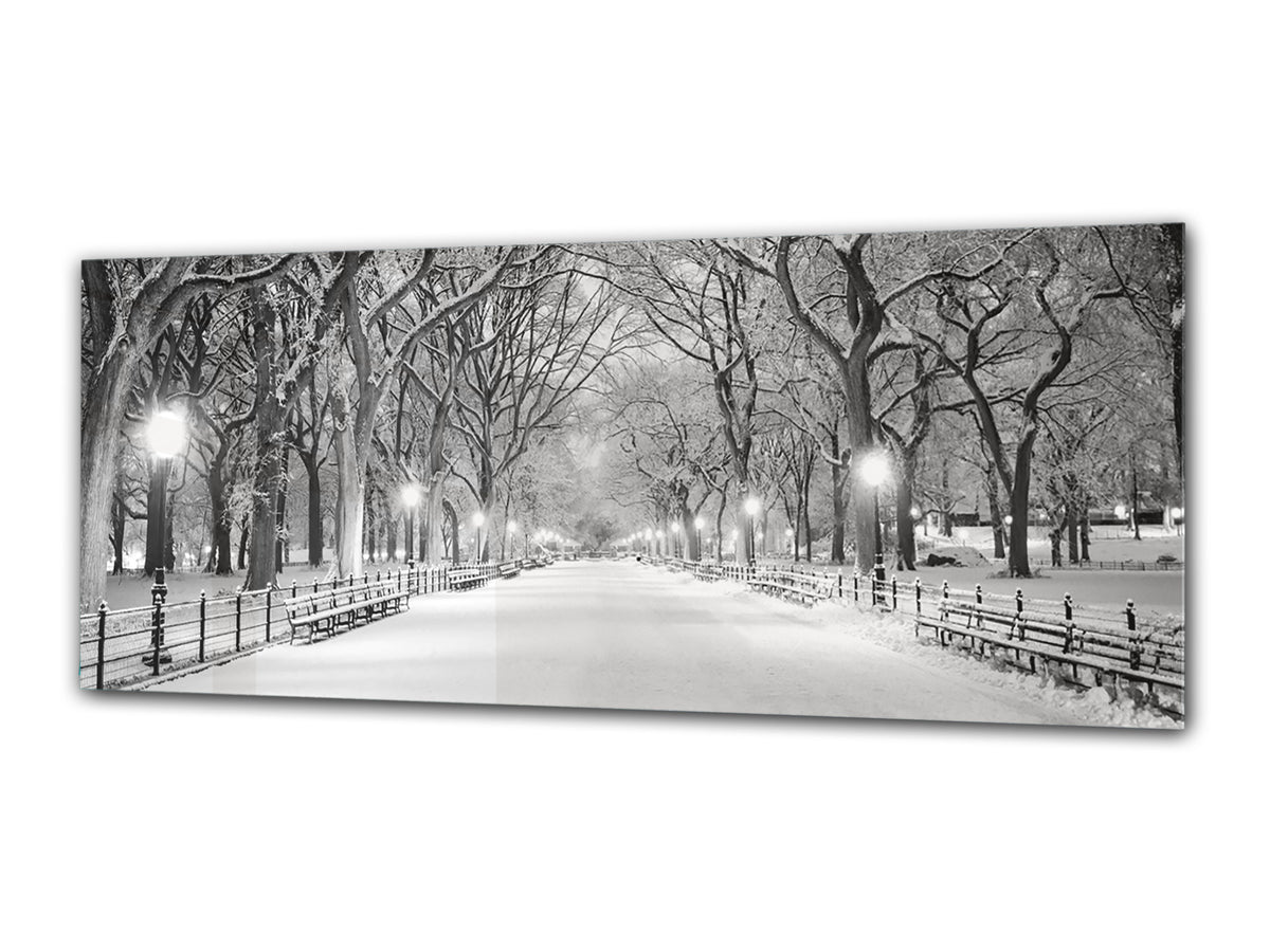 Glass Print Wall Art – Image on Glass 125 x 50 cm (? 50” x 20”) ; City 29