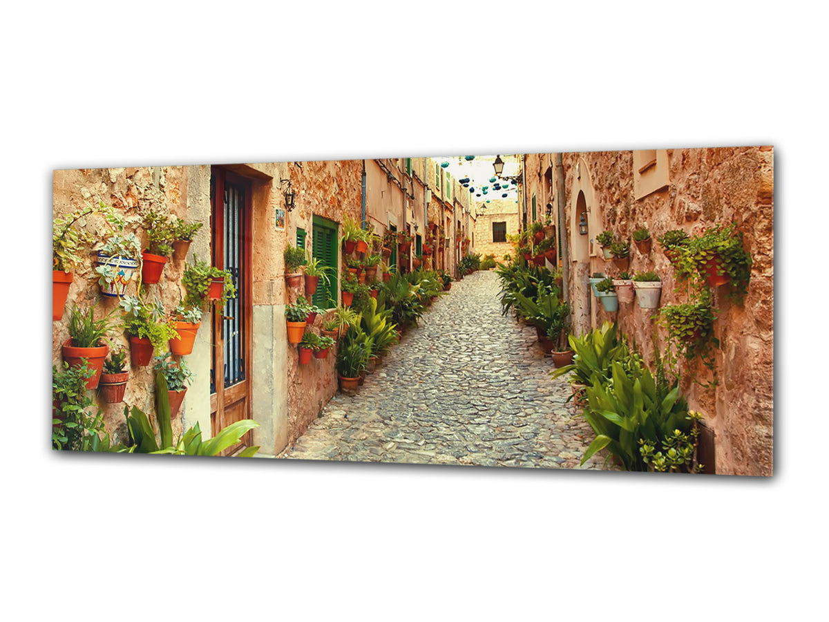 Glass Print Wall Art – Image on Glass 125 x 50 cm (? 50” x 20”) ; City 16
