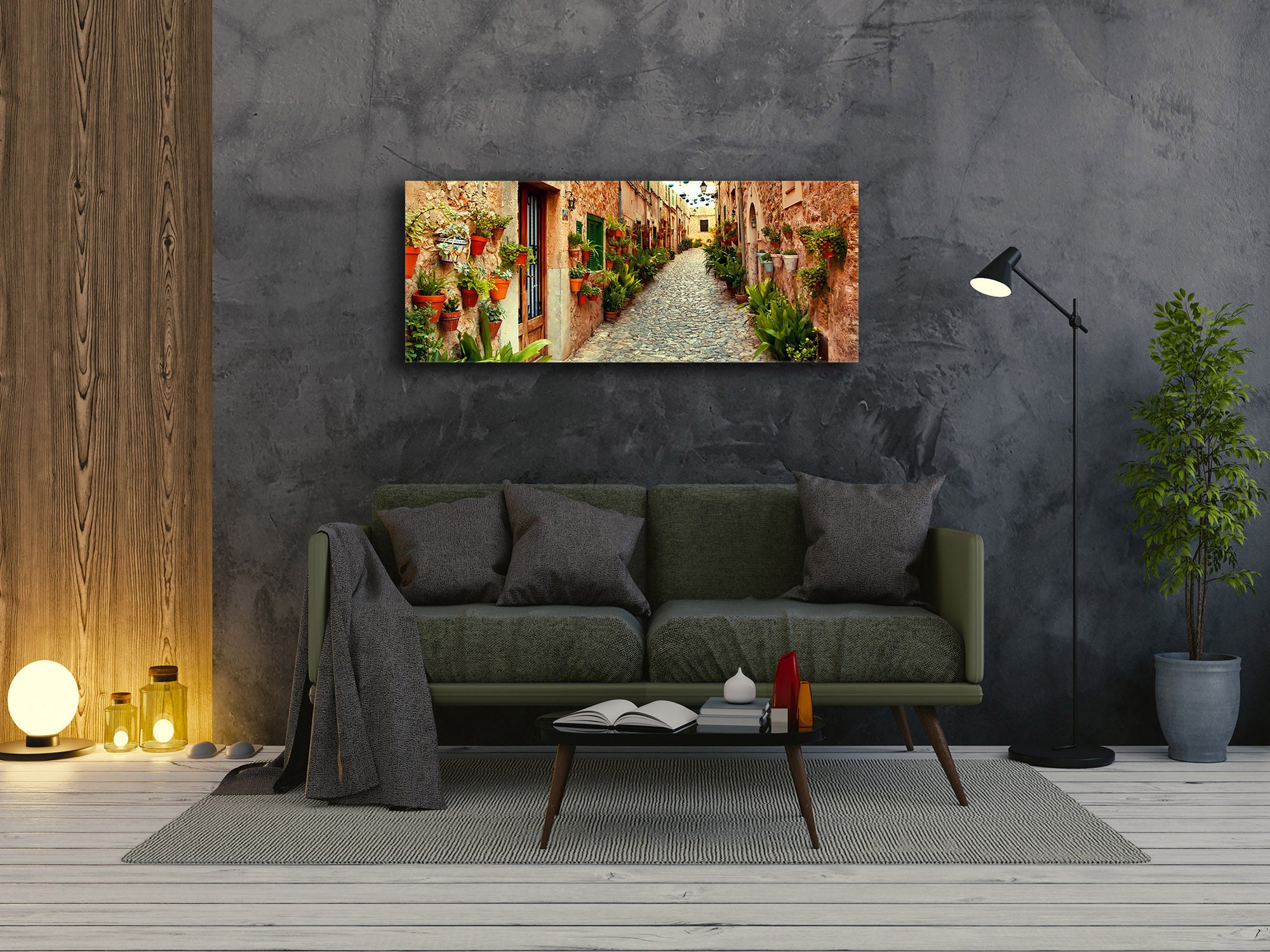 Glass Print Wall Art – Image on Glass 125 x 50 cm (? 50” x 20”) ; City 16