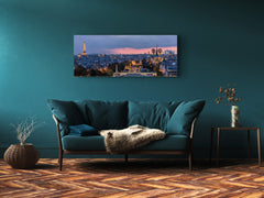 Glass Print Wall Art – Image on Glass 125 x 50 cm (? 50” x 20”) ; City 32