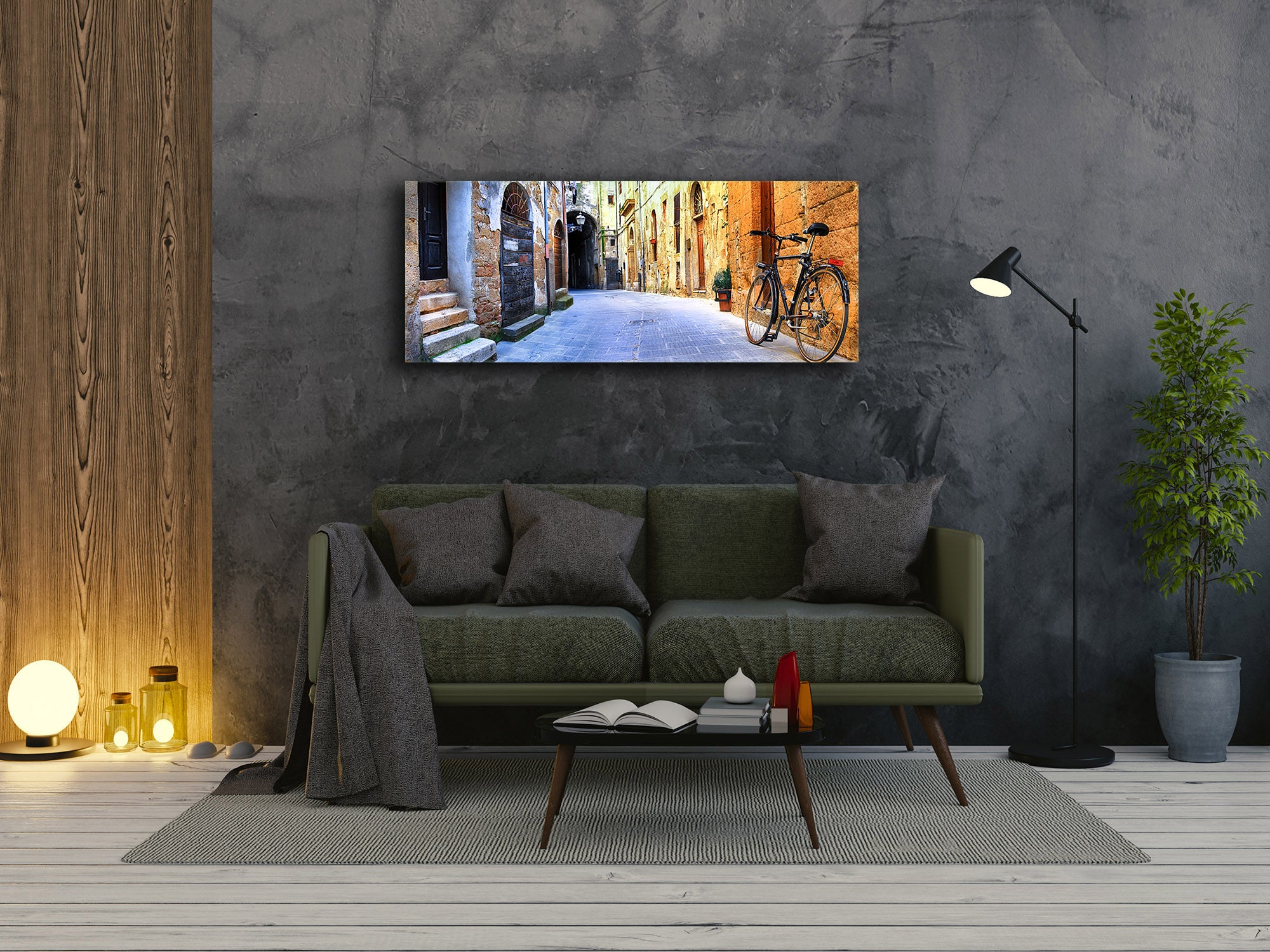 Glass Print Wall Art – Image on Glass 125 x 50 cm (? 50” x 20”) ; City 15