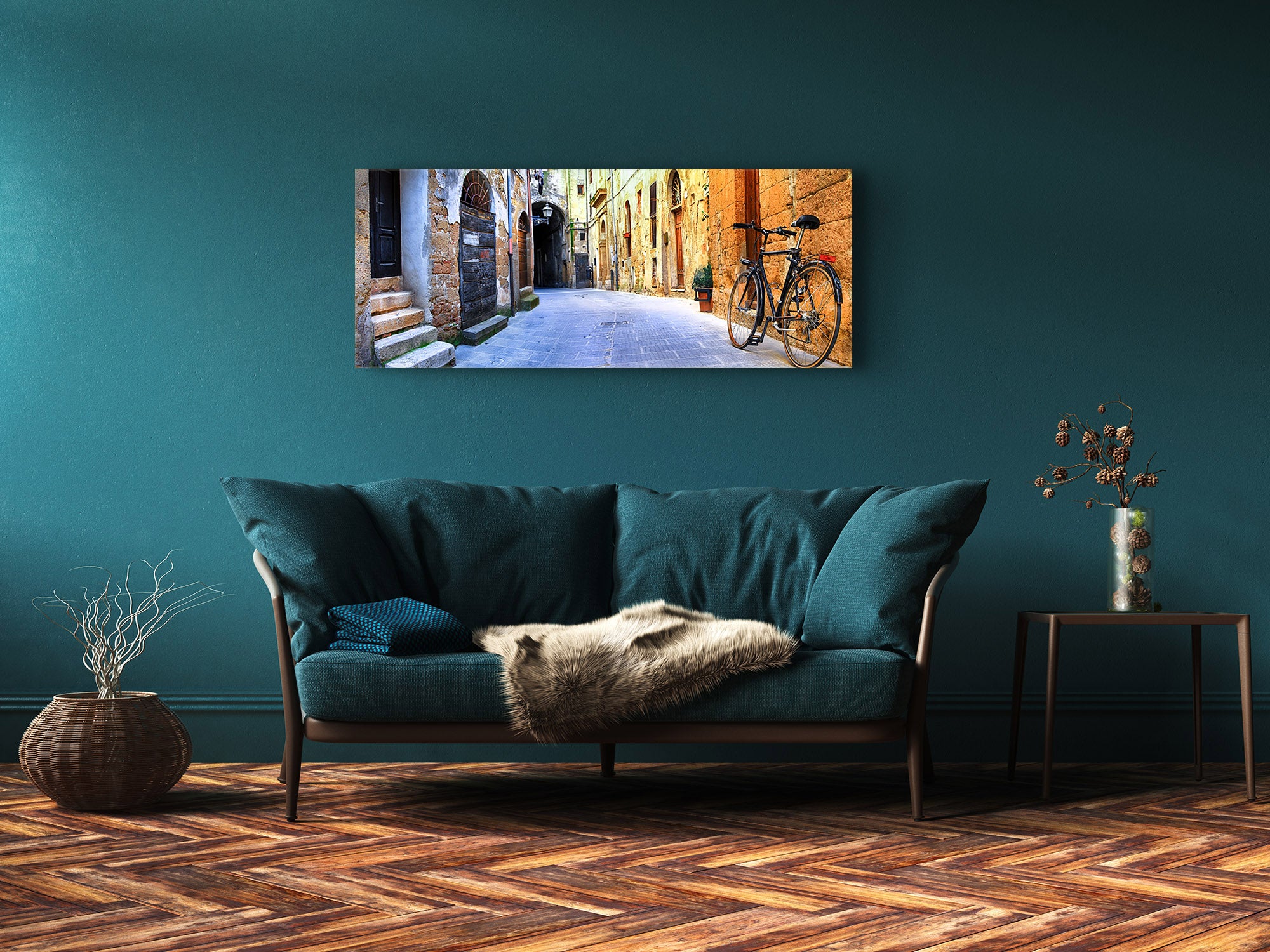 Glass Print Wall Art – Image on Glass 125 x 50 cm (? 50” x 20”) ; City 15