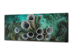 Glass Print Wall Art – Image on Glass 125 x 50 cm (? 50” x 20”) ; Water 5