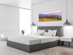 Glass Print Wall Art – Image on Glass 125 x 50 cm (? 50” x 20”) ; Mountains 20