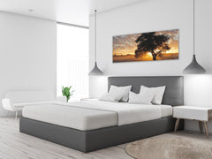 Glass Print Wall Art – Image on Glass 125 x 50 cm (? 50” x 20”) ; Landscape 5