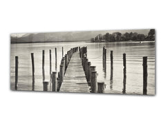 Glass Print Wall Art – Image on Glass 125 x 50 cm (? 50” x 20”) ; Pier 12
