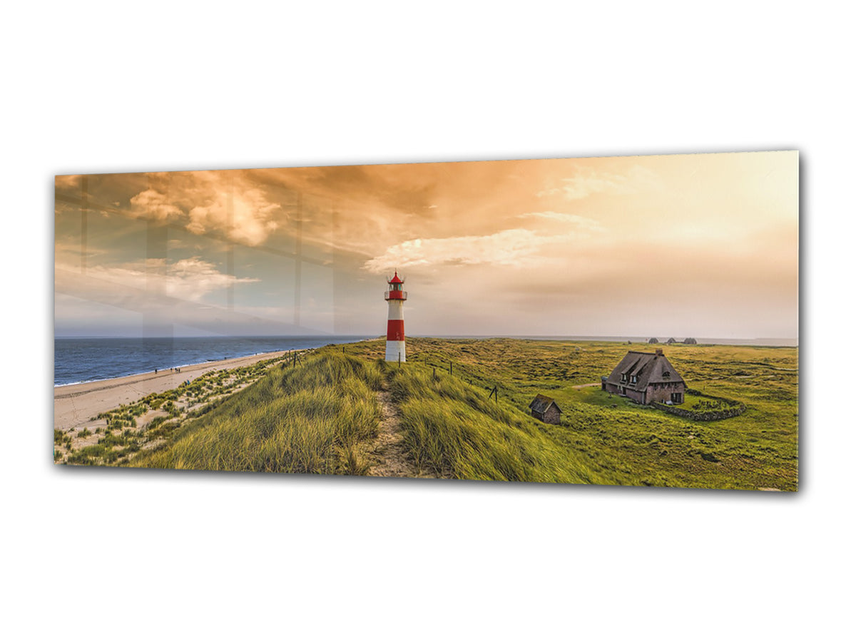 Glass Print Wall Art – Image on Glass 125 x 50 cm (? 50” x 20”) ; Landscape 6