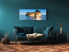 Glass Print Wall Art – Image on Glass 125 x 50 cm (? 50” x 20”) ; Sea 9