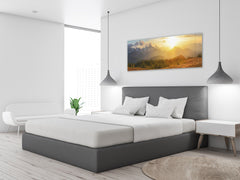 Glass Print Wall Art – Image on Glass 125 x 50 cm (? 50” x 20”) ; Mountains 2