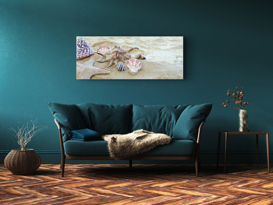 Glass Print Wall Art – Image on Glass 125 x 50 cm (? 50” x 20”) ; Beach 11