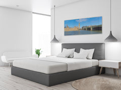 Glass Print Wall Art – Image on Glass 125 x 50 cm (? 50” x 20”) ; City 7