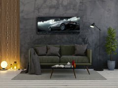 Glass Print Wall Art – Image on Glass 125 x 50 cm (? 50” x 20”) ; Car 1