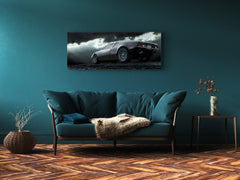 Glass Print Wall Art – Image on Glass 125 x 50 cm (? 50” x 20”) ; Car 1