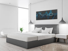 Wall Art Glass Print Picture 125 x 50 cm (? 50” x 20”) ; Design 5