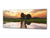 Wall Picture behind Tempered Glass 125 x 50 cm (≈ 50” x 20”) ; Lake 3