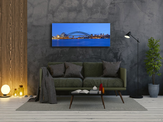 Glass Print Wall Art – Image on Glass 125 x 50 cm (? 50” x 20”) ; Bridge 1