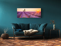 Glass Print Wall Art – Image on Glass 125 x 50 cm (? 50” x 20”) ; Sunset 9