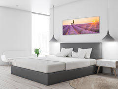 Glass Print Wall Art – Image on Glass 125 x 50 cm (? 50” x 20”) ; Sunset 9