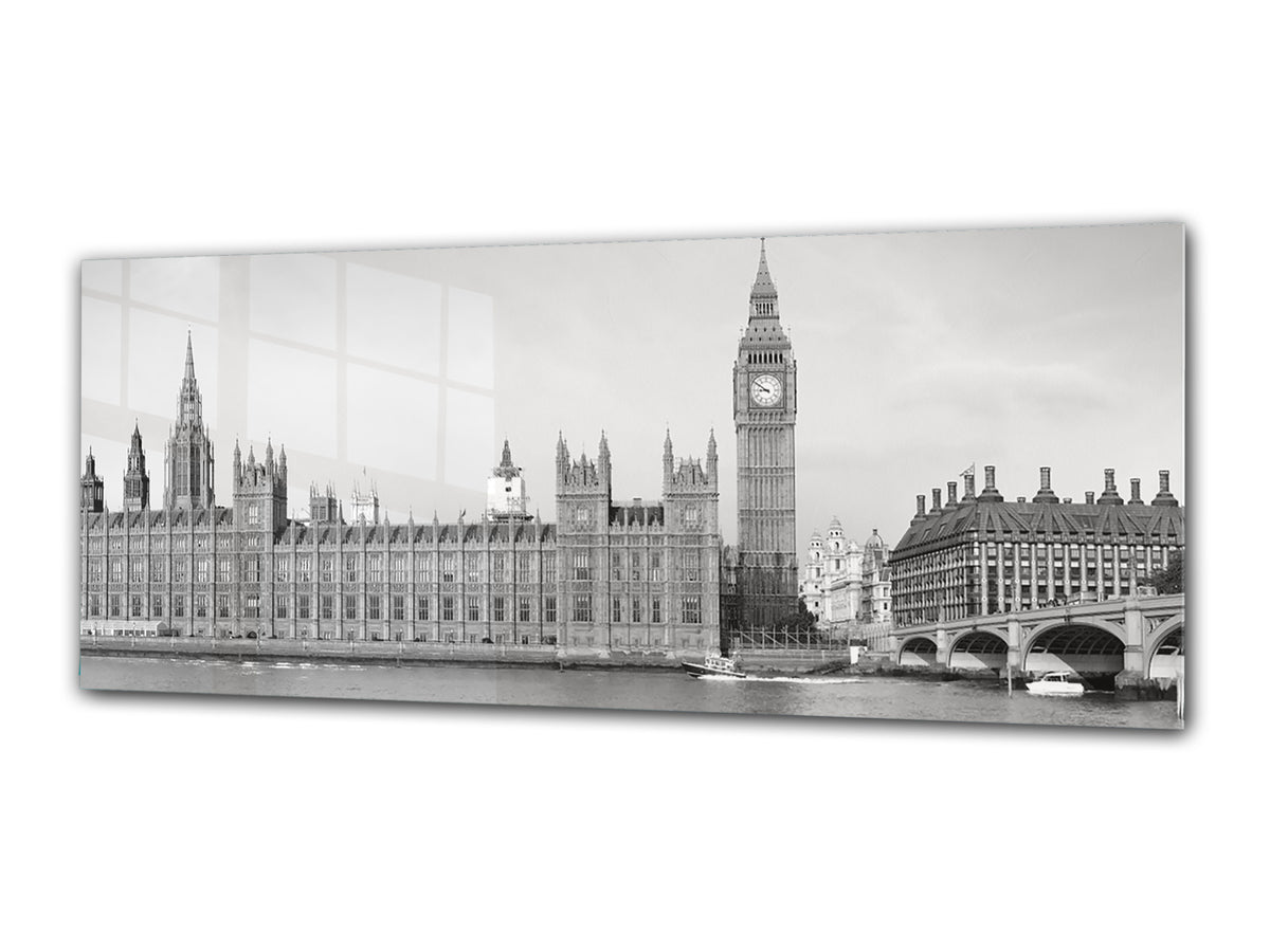 Glass Print Wall Art – Image on Glass 125 x 50 cm (? 50” x 20”) ; London