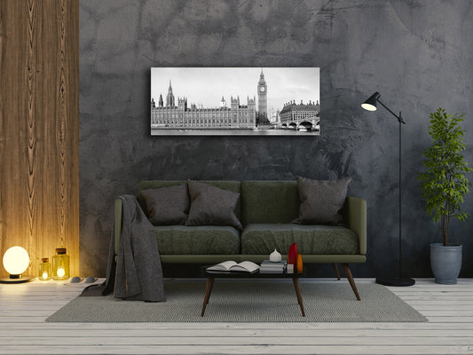 Glass Print Wall Art – Image on Glass 125 x 50 cm (? 50” x 20”) ; London