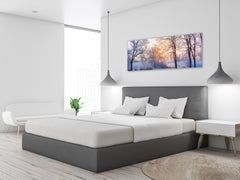 Glass Print Wall Art – Image on Glass 125 x 50 cm (? 50” x 20”) ; Trees 6