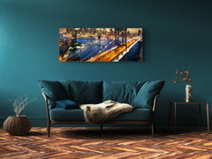 Glass Print Wall Art – Image on Glass 125 x 50 cm (? 50” x 20”) ; Bridge 15