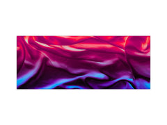 Contemporary glass kitchen panel - Wide format wall backsplash with or without magnetic properties - Colourful Variety Series: Colourful silk