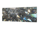 Stylish glass backsplash - Photo glass upstand w/wo magnetic properties - Decorative Surfaces Series: Diamond shapes
