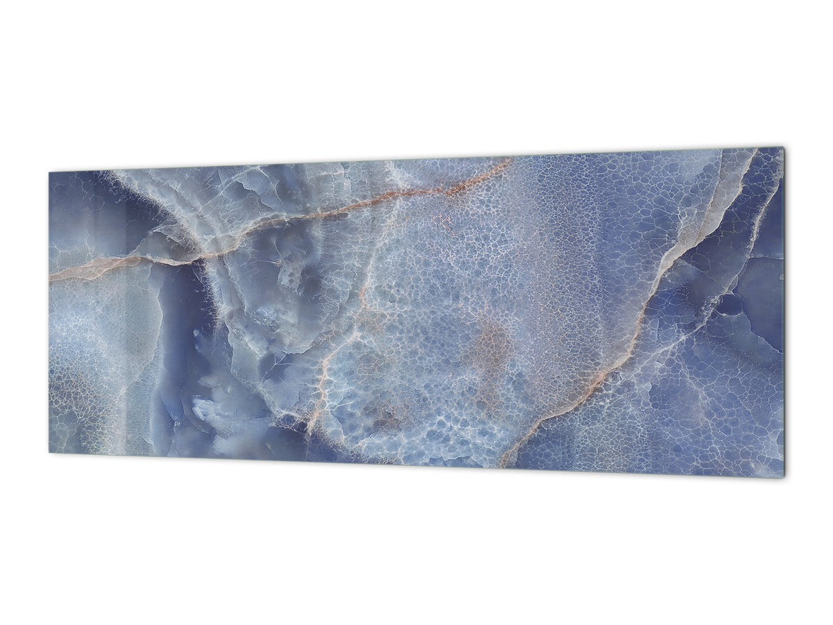 Design glass backsplash - Tempered Glass with or without magnetic properties Marbles 1 Series: Marble dotted surface