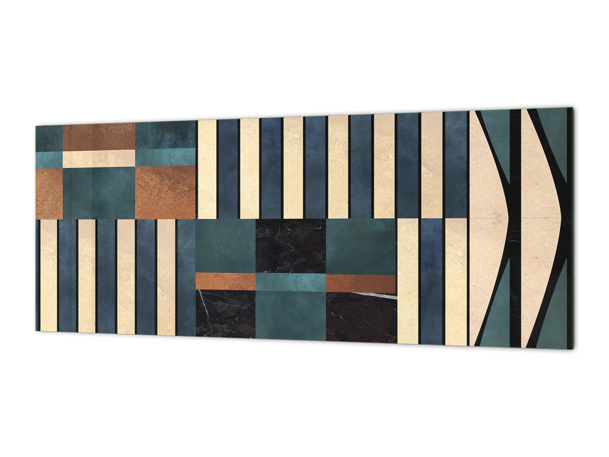 Wide format Wall panel - Design backsplash BBS21: Textures and tiles 2 Series: Abstract wallpaper