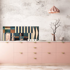 Wide format Wall panel - Design backsplash BBS21: Textures and tiles 2 Series: Abstract wallpaper