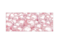 Contemporary glass kitchen panel - Wide format wall backsplash with or without magnetic properties - Colourful Variety Series: Gems close-up