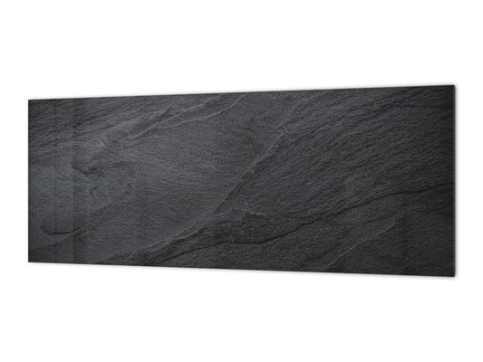 Wide format Wall panel - Design backsplash BBS21: Textures and tiles 2 Series: Dark granite