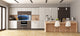 Wide format Wall panel - Design backsplash - Abstract Graphics Series: Space and time