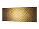 Design glass backsplash - Tempered Glass splashback - Golden Waves Series: Sparkling pattern