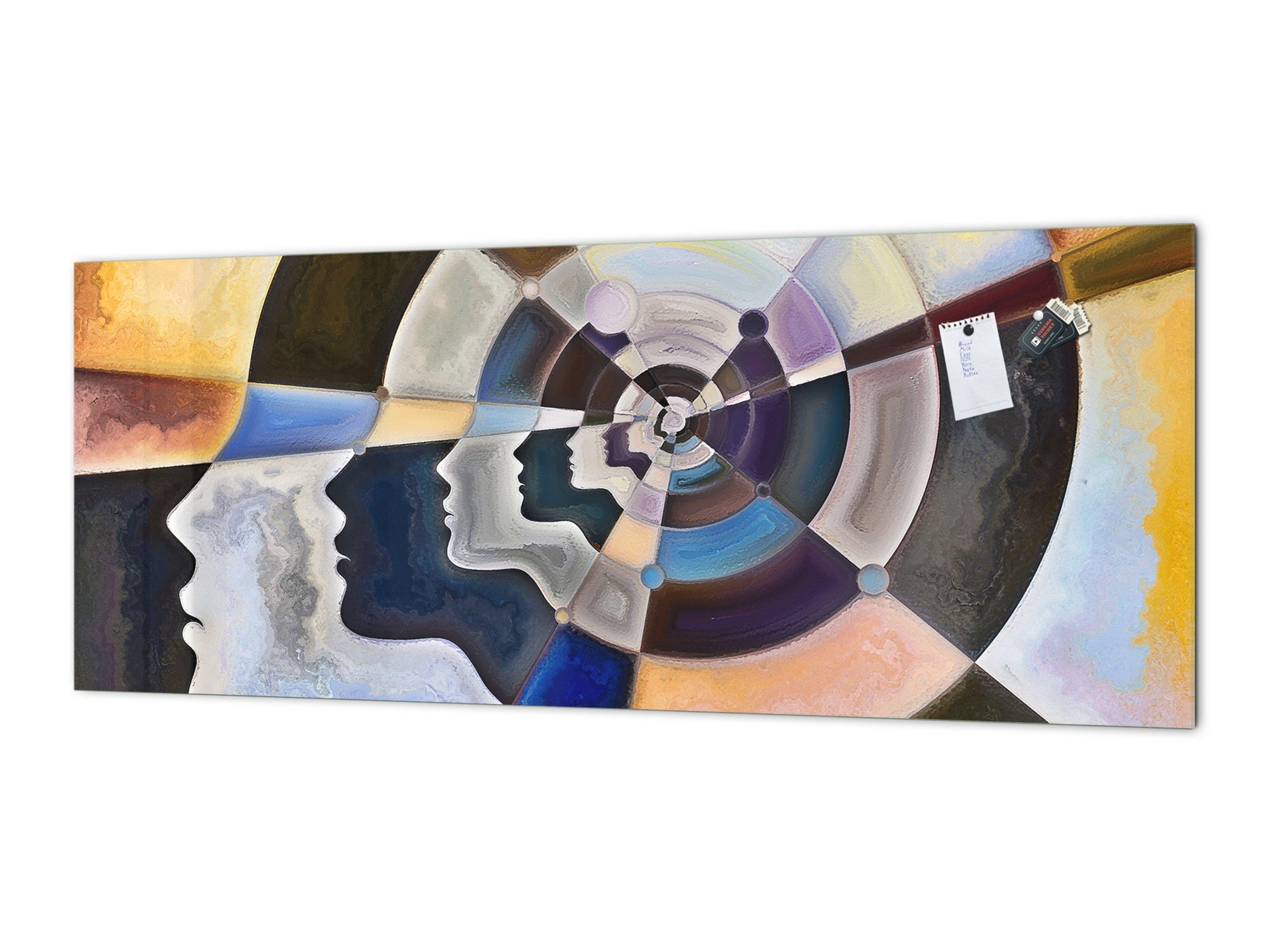 Wide format Wall panel - Design backsplash - Abstract Graphics Series: Colors in us