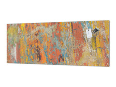 Wide format Wall panel - Design backsplash BBS21: Textures and tiles 2 Series: Concrete wall color panorama