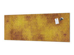 Wide format Wall panel - Design backsplash BBS21: Textures and tiles 2 Series: Abstract golden fish scales