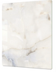 Enorm Schneidbrett aus Hartglas und schützende Arbeitsoberfläche; Flower series DD06A: Dahlia Hand drawn