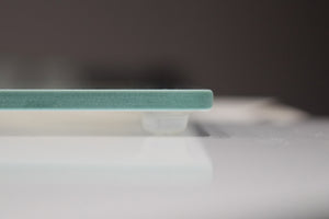 Tablas de picar de cristal templado - 4 bandejas para servir la comida: Series de Aforismos MD07: Etiquetas 3D de época 2